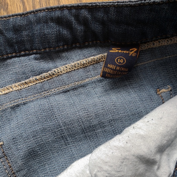 Seven7 Distressed Cuffed Shorts - Picture 2 of 4